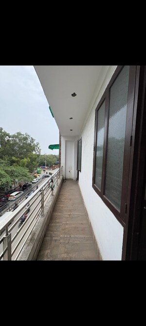 Balcony in 2 BHK Builder Floor at Mayur Vihar Phase 1 Extension – for Rent