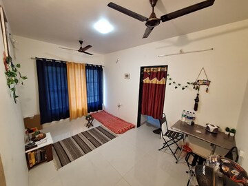 Living Room in 1 BHK Apartment at Shubh Kamana CHS, Bhandup East – for Rent