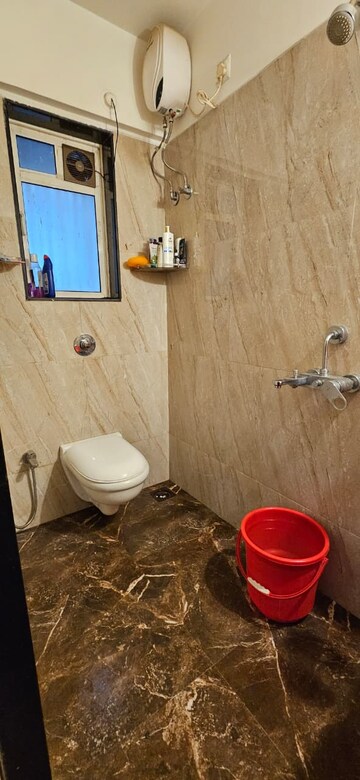 Bathroom in 1 BHK Apartment at Shubh Kamana CHS, Bhandup East – for Rent