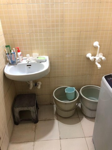 Bathroom in 1 BHK Apartment at Neelganga Apartment, Lower Parel – for Rent