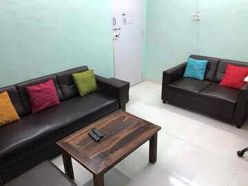 Living Room in 1 BHK Apartment at Neelganga Apartment, Lower Parel – for Rent