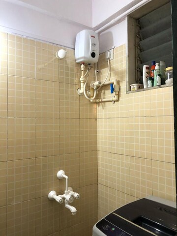 Bathroom in 1 BHK Apartment at Neelganga Apartment, Lower Parel – for Rent