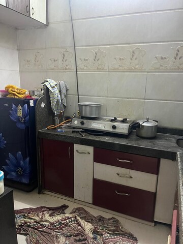 Kitchen in 1 BHK Apartment at Green Field B CHS LTD, Andheri East – for Rent