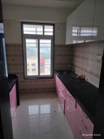 Kitchen in 1 BHK Apartment at Gurukrupa Param, Vikhroli East – for Rent