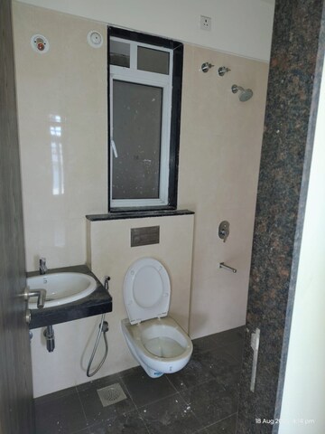 Bathroom in 1 BHK Apartment at Gurukrupa Param, Vikhroli East – for Rent