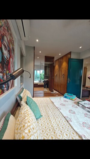 Bedroom in 2 BHK Apartment at Trishul CHS, Andheri West – for Rent