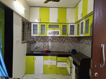 Kitchen in 1 BHK Apartment at Ishwar Parmar River Residency, Chikhali – for Rent