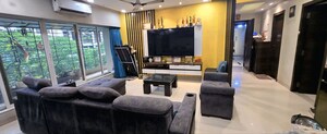Living Room in 3 BHK Apartment at Transcon Triumph Tower, Andheri West – for Sale