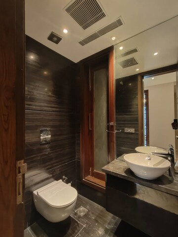 Bathroom in 4 BHK Builder Floor at Hauz Khas Enclave – for Rent
