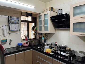 Kitchen in 2 BHK Apartment at Rajal Dham Apartment, Kopar Khairane – for Rent