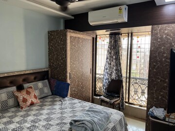 Master Bedroom in 2 BHK Apartment at Rajal Dham Apartment, Kopar Khairane – for Rent