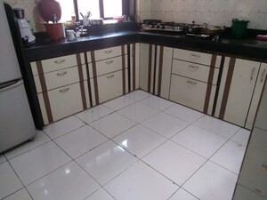 Kitchen in 2 BHK Apartment at Sagar Chs Kopar Khairane, Kopar Khairane – for Rent
