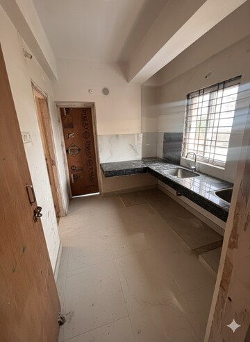 Kitchen in 3 BHK Apartment at Bahu Bazar – for Sale