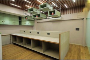 Kitchen in  Office Space at Vesu – for Rent