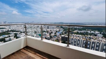 Balcony in 3 BHK Apartment at Lansum El Dorado, Narsingi – for Rent