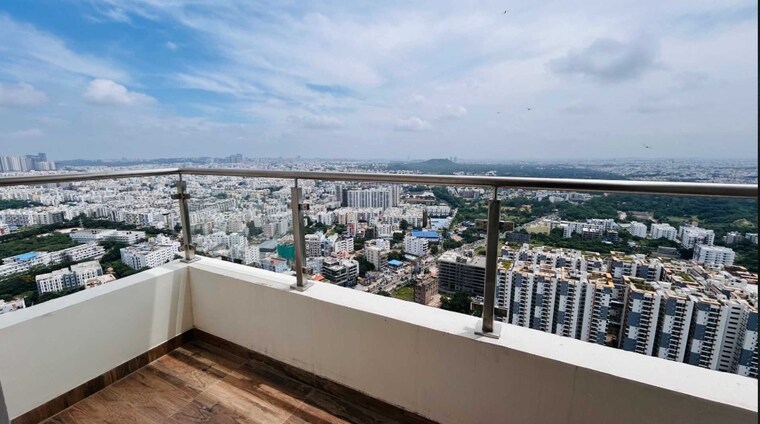 Balcony, lansum-el-dorado 3 Bedroom 1860 Sq.Ft. Apartment In Narsingi Hyderabad 9202998