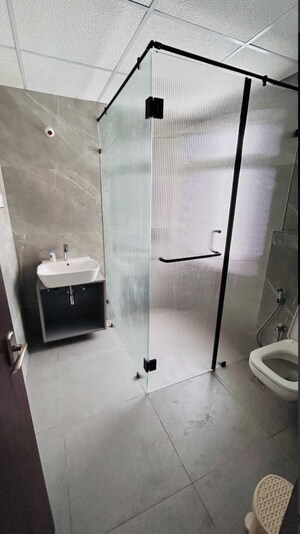 Bathroom in 3 BHK Apartment at Lansum El Dorado, Narsingi – for Rent