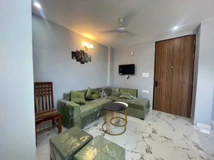 Living Room, saket 1 Bedroom 500 Sq.Ft. Builder Floor In Saket Delhi 9203023