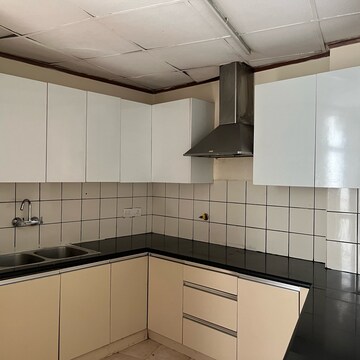 Kitchen in 3 BHK Apartment at Unitech Uniworld Gardens, Islampur – for Rent