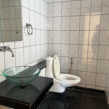 Bathroom in 3 BHK Apartment at Unitech Uniworld Gardens, Islampur – for Rent