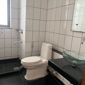 Bathroom in 3 BHK Apartment at Unitech Uniworld Gardens, Islampur – for Rent