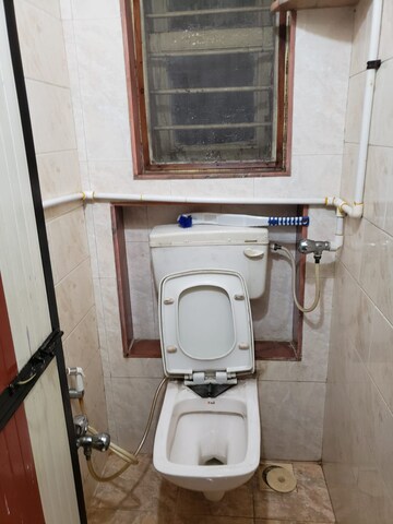 Bathroom in 1 BHK Apartment at Blossom CHSL, Marol – for Rent