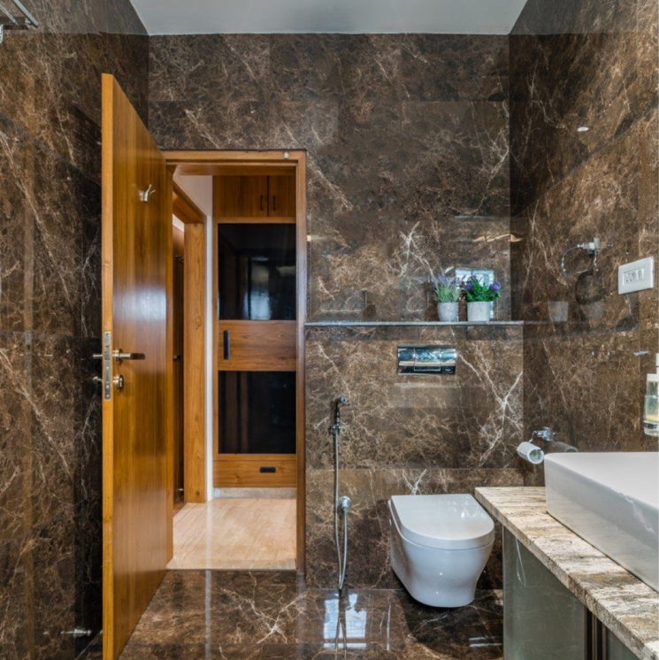 Bathroom, paras-tierea 1 Bedroom 495 Sq.Ft. Apartment In Sector 137 Noida 9203143