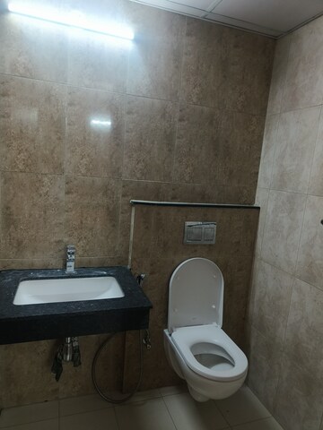 Bathroom in 4 BHK Apartment at Shapoorji Pallonji Joyville Phase 2, Sector 102 – for Rent