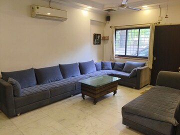 Living Room in 3 BHK Apartment at Bodakdev – for Rent