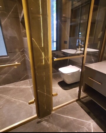 Bathroom in 5 BHK Builder Floor at Mohit House, Sushant Lok I – for Rent