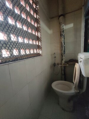Bathroom in 1 BHK Apartment at Vastu Anand Apartment, Kalwa – for Rent