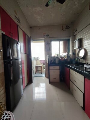 Kitchen in 1 BHK Apartment at Vastu Anand Apartment, Kalwa – for Rent