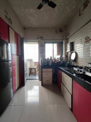 Kitchen in 1 BHK Apartment at Vastu Anand Apartment, Kalwa – for Rent