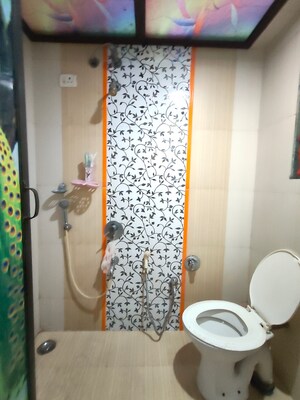 Bathroom in 3 BHK Apartment at Ozone Valley, Kalwa – for Sale