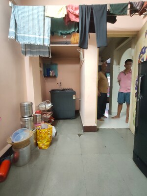 Living Room in 1 BHK Apartment at New Abhishek Chs, Kalwa – for Sale