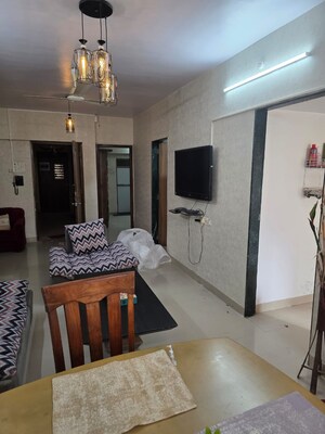 Living Room in 3 BHK Apartment at Global Shivam Centrium, Andheri East – for Rent