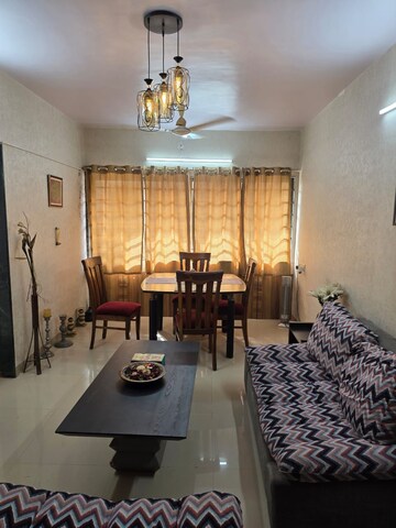 Living Room in 3 BHK Apartment at Global Shivam Centrium, Andheri East – for Rent