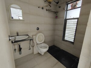 Bathroom in 2 BHK Apartment at Prahlad Nagar – for Rent