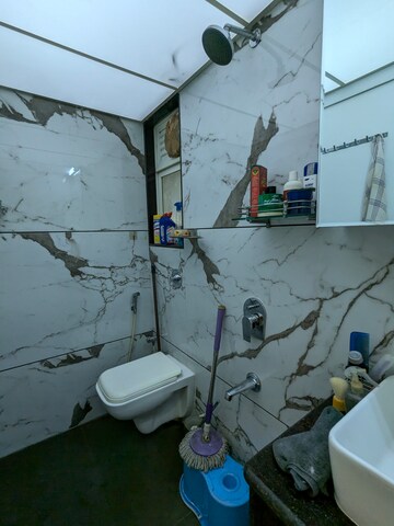 Attached Bathroom in 3 BHK Apartment at Gurukrupa Marina Enclave, Malad West – for Sale
