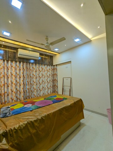 Bedroom in 3 BHK Apartment at Gurukrupa Marina Enclave, Malad West – for Sale