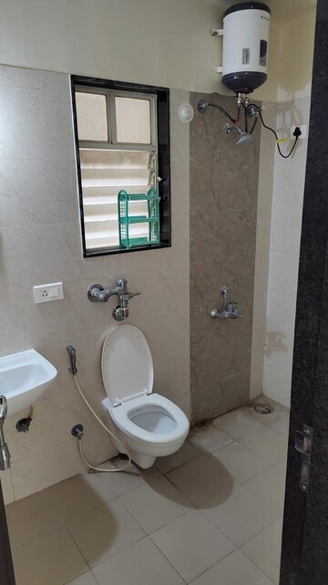Bathroom in 2 BHK Apartment at Nyati Equatorial II, Bavdhan – for Rent