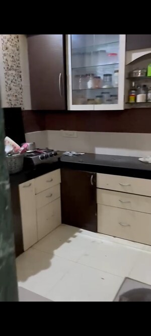 Kitchen in 3 BHK Apartment at Divine Bunglows, Borivali West – for Rent