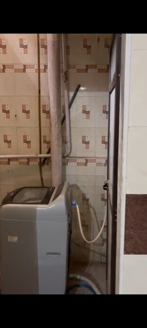 Bathroom in 3 BHK Apartment at Divine Bunglows, Borivali West – for Rent