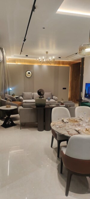 Living Room in 3 BHK Apartment at International Airport Road – for Sale