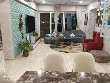 Living Room in 3 BHK Apartment at Ajmera Aeon, Bhakti Park – for Rent