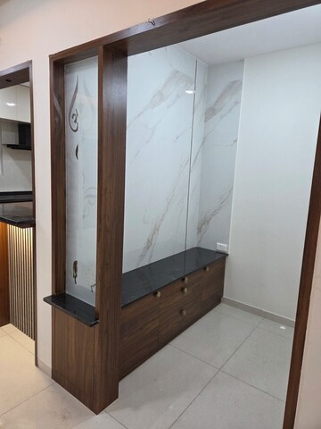 Bathroom in 3 BHK Apartment at Rajapushpa Provincia, Narsingi – for Rent