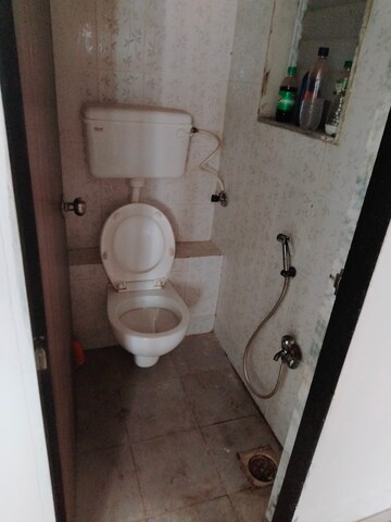 Bathroom in 1 BHK Apartment at Sahakar Residency, Naigaon East – for Rent