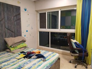 Bedroom in 3 BHK Apartment at Ajmera Aeon, Bhakti Park – for Rent
