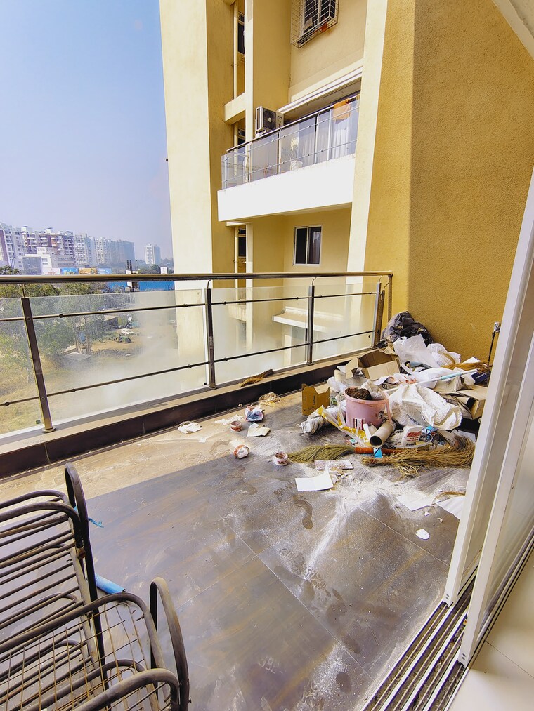 Balcony, benchmark-cyprus 3 Bedroom 1450 Sq.Ft. Apartment In Punawale Pune 9203635