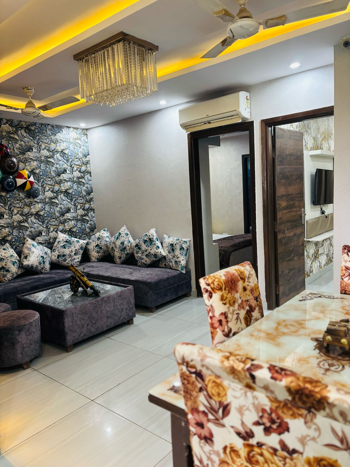 3 BHK + Pooja Room 1300 Sq.Ft. Apartment in Devbhoomi Elite Homez